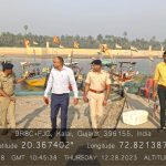 વલસાડના કુલ ૧૪ કોસ્ટલ લેન્ડીંગ પોઇન્ટોનુ સંયુકત રીતે સઘન ચેકીંગ હાથ ધરવામાં આવ્યું