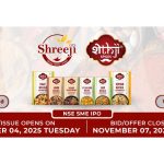 શ્રીજી ગ્લોબલ એફએમસીજી લિમિટેડ કંપનીએ Rs 85 કરોડના IPOની જાહેરાત કરી, 7 નવેમ્બર સુધી બિડ કરી શકાશે