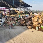 વલસાડ જિલ્લા પોલિસે ₹64.82 કરોડના દારૂ નો નાશ કાર્યો