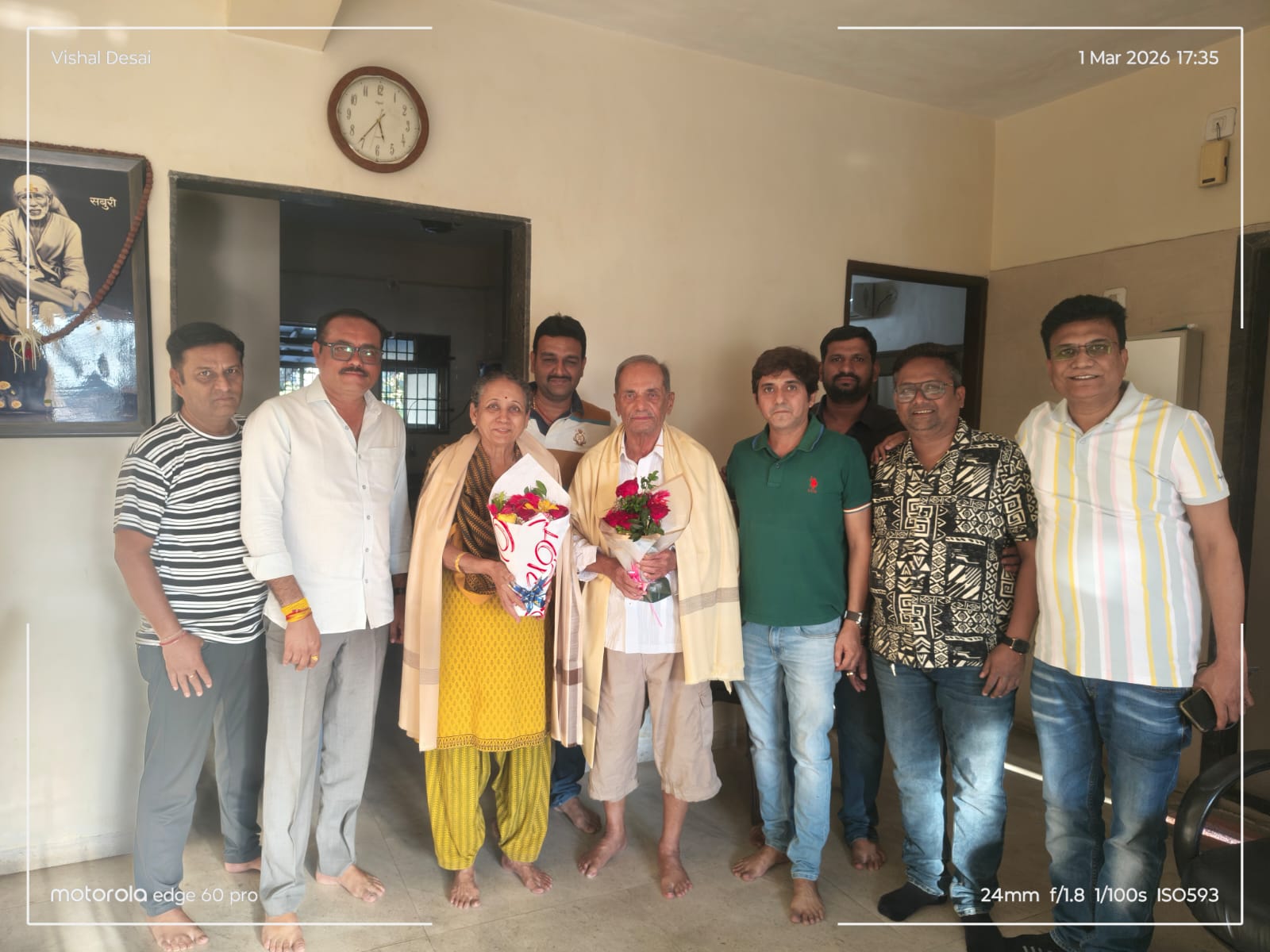 અનાવિલ યુવા મિત્ર મંડળ વલવાડા દ્વારા અનાવિલ દાતા પ્રદીપભાઈ મોહનભાઇ તેમજ રેખાબેન દેસાઈનું વિશેષ સન્માન કરાયું