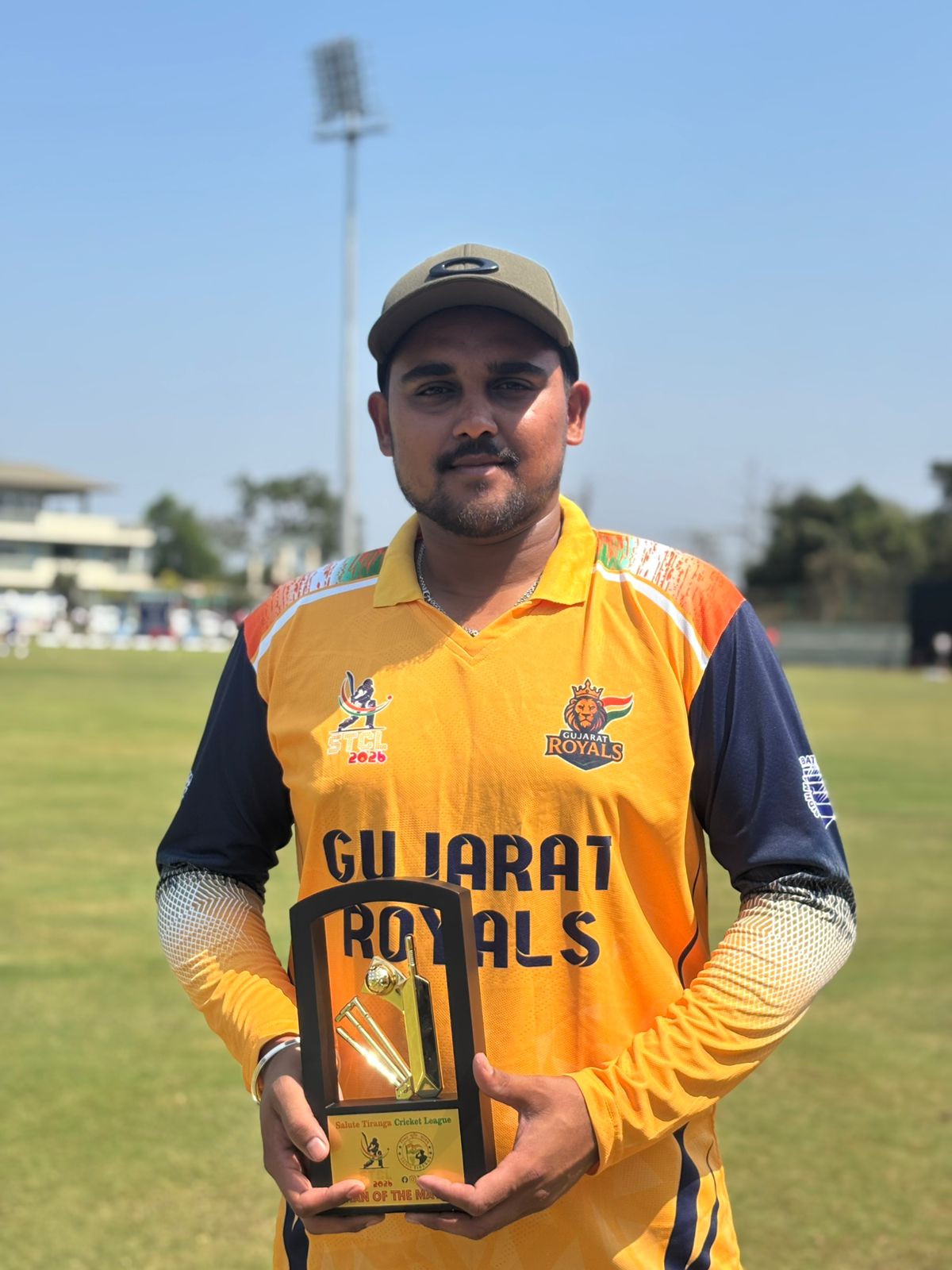 ભગોદ ગામના પ્રતિભાશાળી ખેલાડી એ સેલ્યુટ ત્રિરંગા ક્રિકેટ લીગમાં 10 બોલ માં 50 રન ફટકારી સિધ્ધિ મેળવી