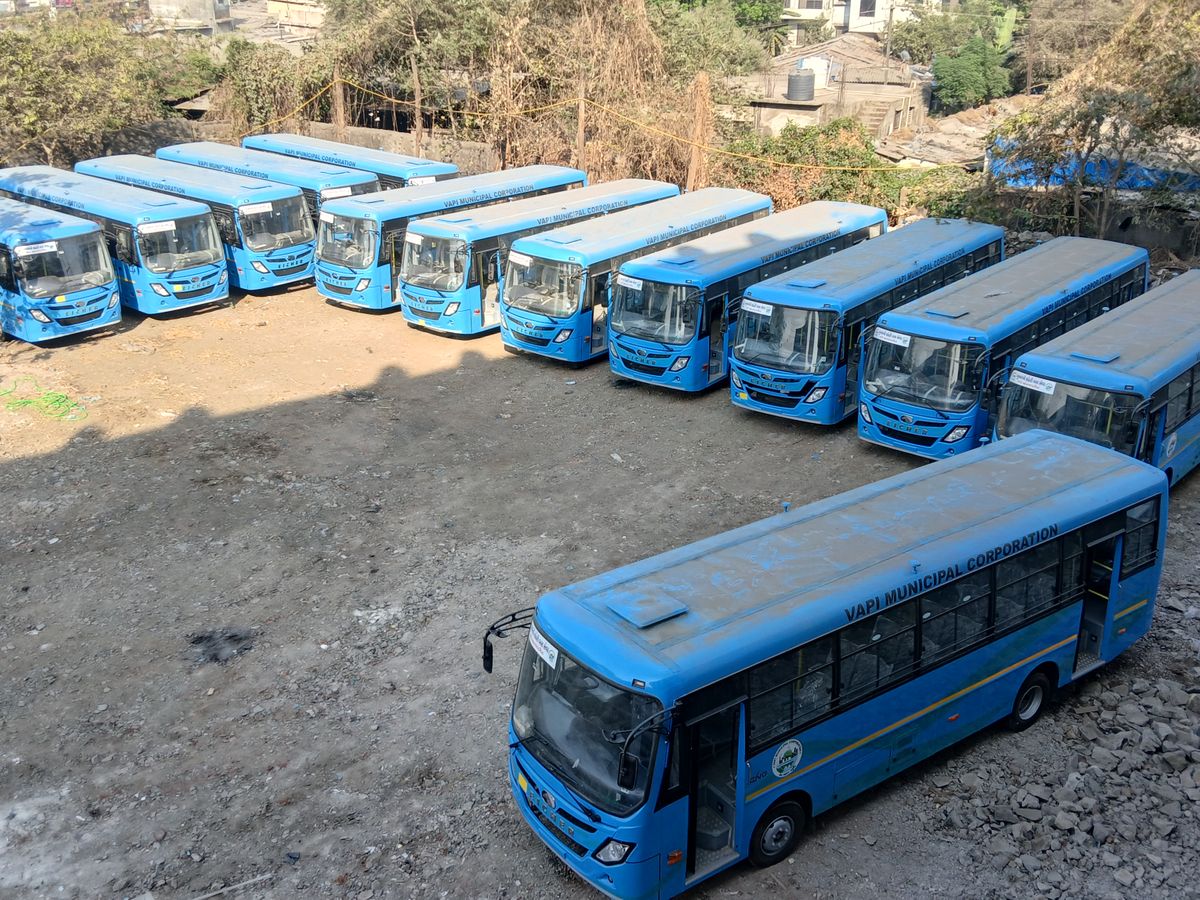 વાપી મનપા દ્વારા નવી 20 સીટી બસ શરૂ કરાશે